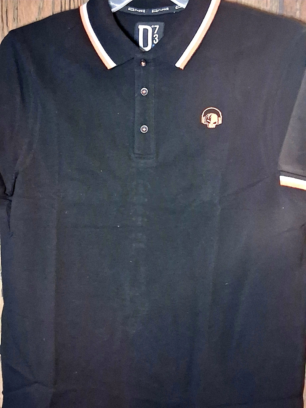 Hot Wheels Men's Polo Shirt in Black